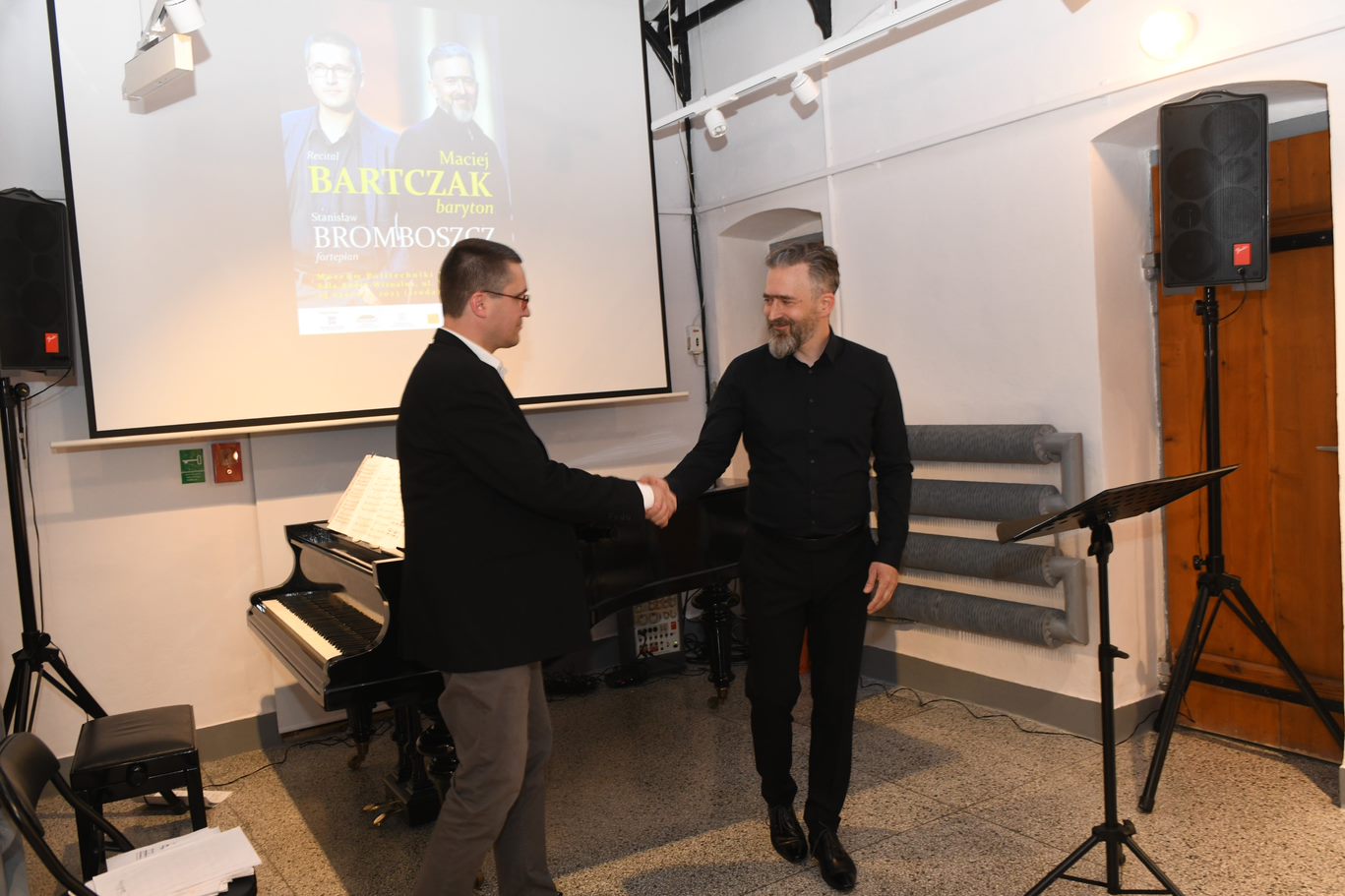 Koncert z cyklu „Wirtuozi w Politechnice” – recital Macieja Bartczaka i Stanisława Bromboszcza