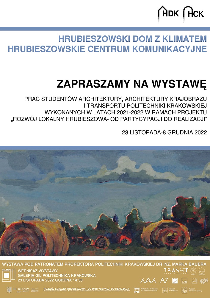 Plakat zapraszający na wystawę