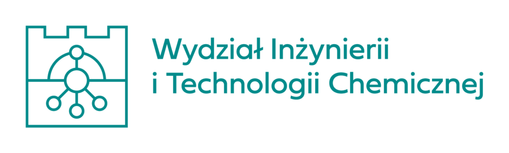 asymetryczne logo Wydziału Inżynierii i Technologii Chemicznej do stosowania wraz z logo Politechniki Krakowskiej