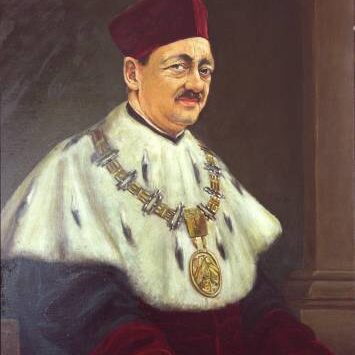rektor Jan Watorski, portret
