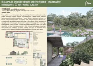 Wizualizacje i opis projektu wyróżnionego przez jury autorstwa Wiktorii Chłopek i Angeliki Kukla.