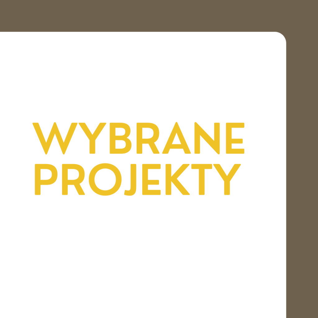 Wybrane projekty