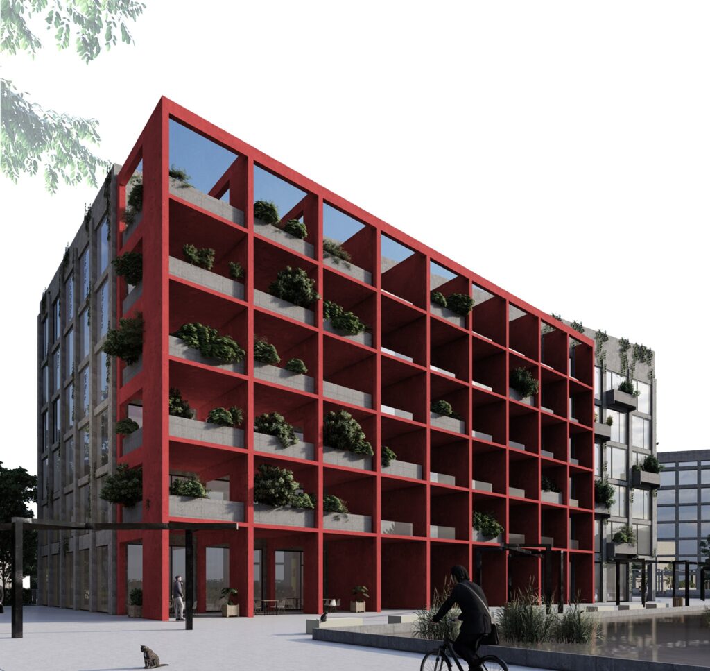 Wizualizacja projektu autorstwa studentów PK