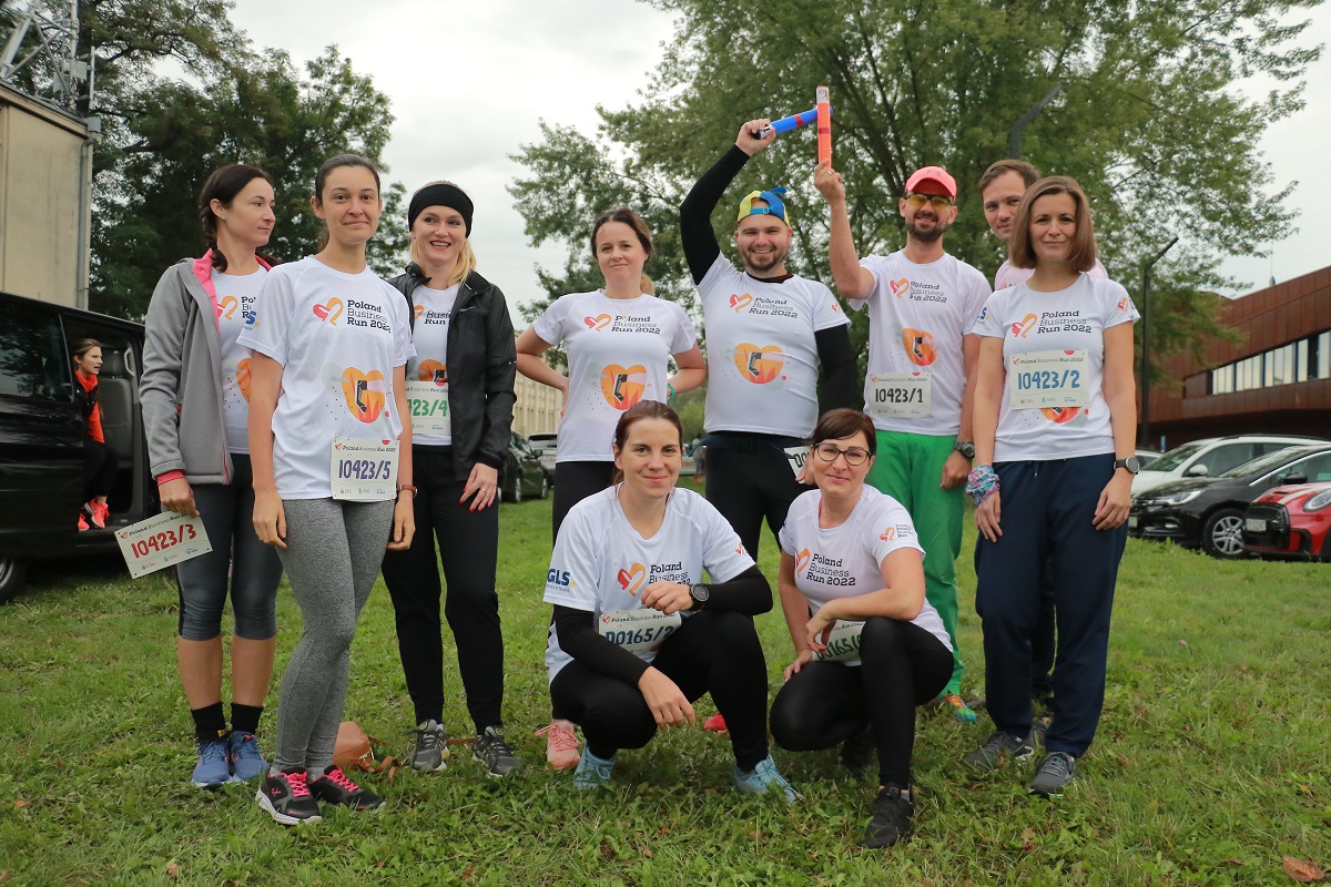 Pracownicy Politechniki uczestniczyli w sztafetowym biegu charytatywnym Poland Business Run