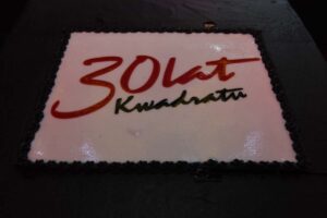 gala jubileuszowa z okazji 30 lat działalności Klubu „Kwadrat”
