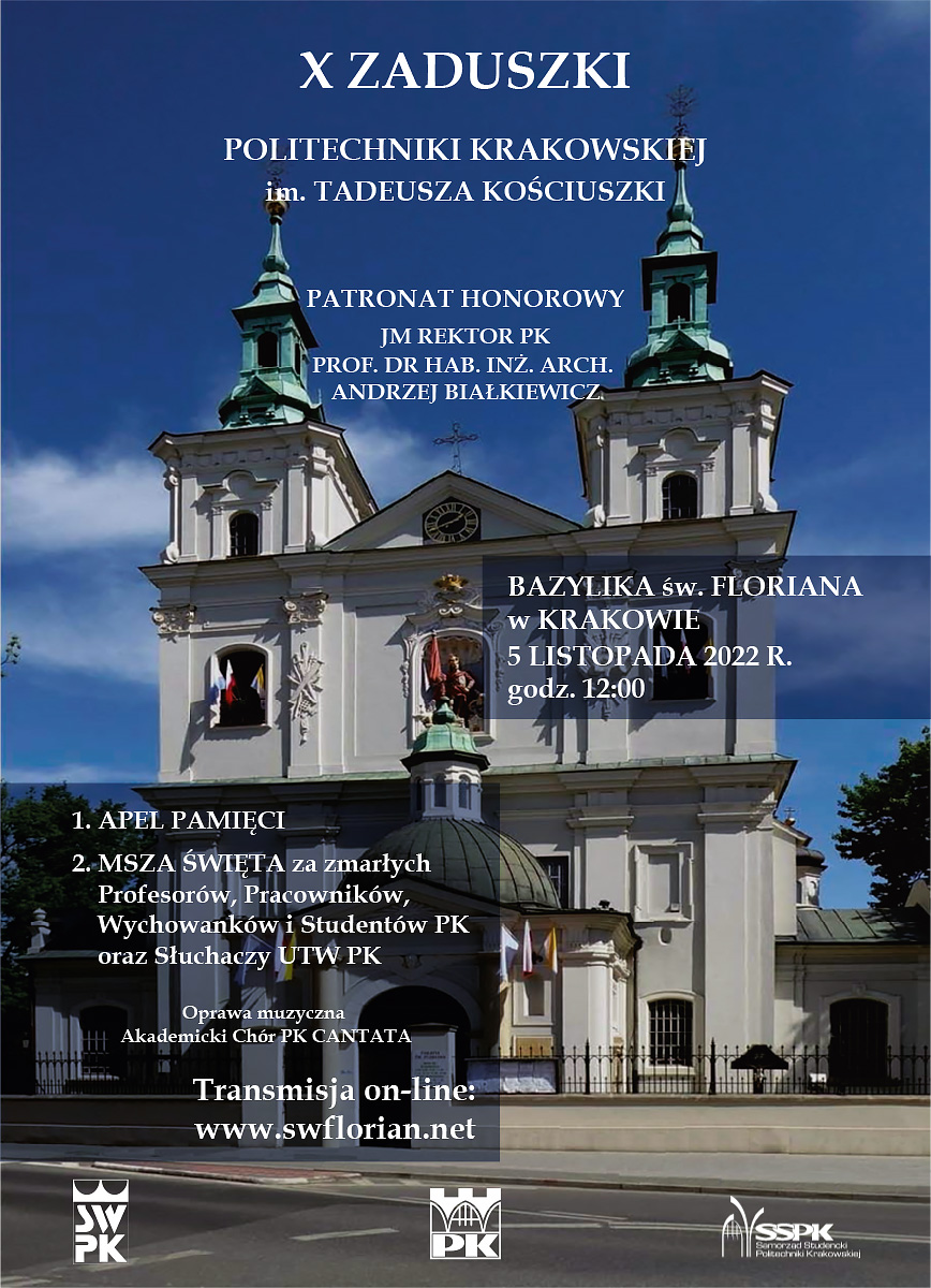 W sobotę X Zaduszki Politechniki Krakowskiej