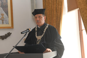 Prof. Stanisław Rybicki przemawia