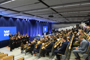 Uczestnicy inauguracji roku akademickiego