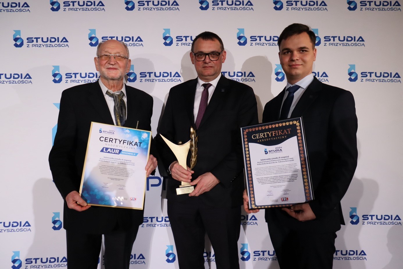 Kierunek studiów „infotronika” z oferty WIEiK doceniony